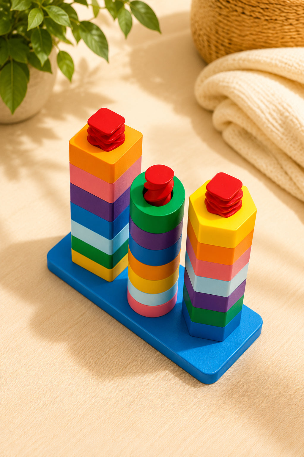 3D Printed Montessori Inspired Threading Toy