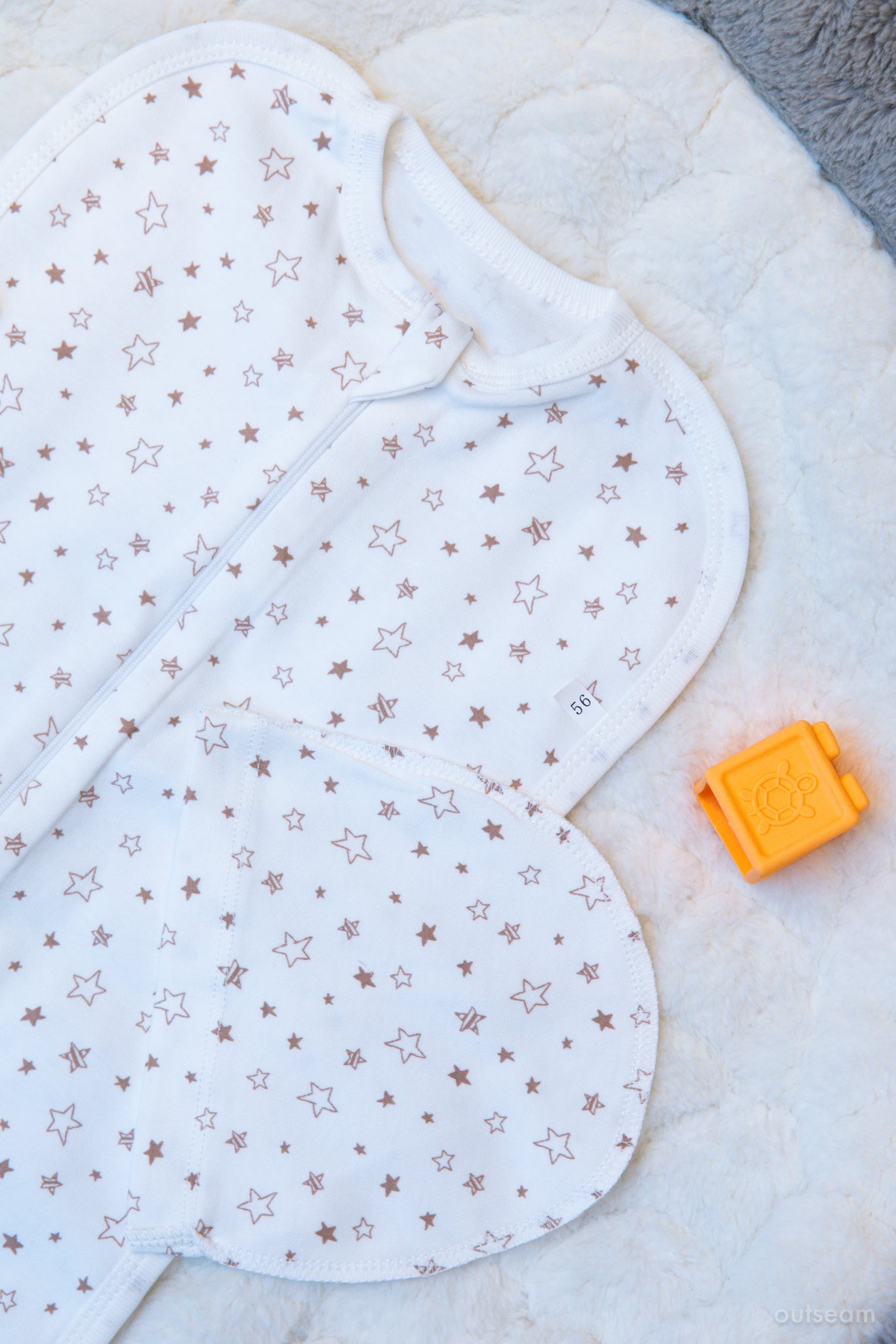 Outseam Newborn Sleep Cocoon Stars — detail view 3